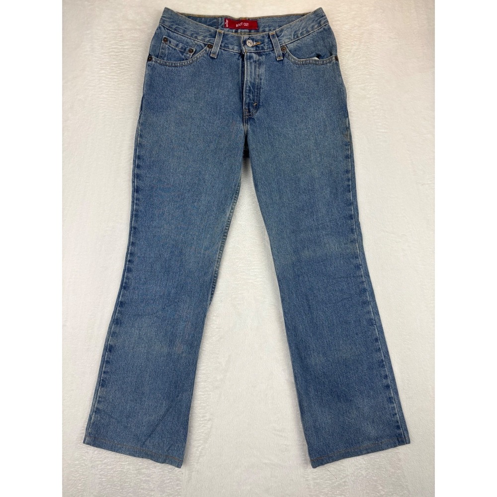 Levis 517 Vintage Y2K Boot Cut Jeans Womens 9 Medium Wash Denim USA Made